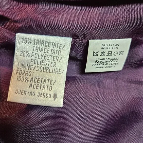 Liz Claiborne blouse skirt set Womens 8 Black Career Business Party Formal Class - Picture 10 of 15